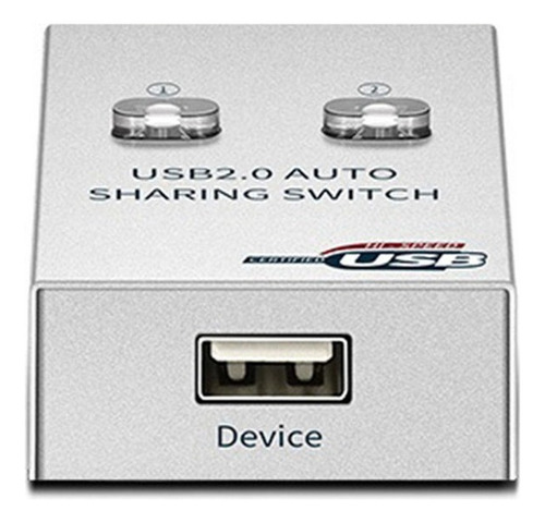 A Divisor De Conmutador De Compartidor De Impresora Usb Uno