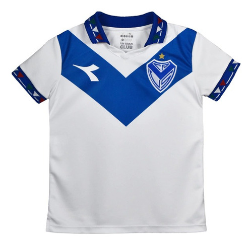 Camiseta Velez Sarsfield Oficial Diadora Niños Dia101