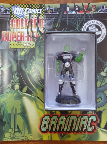 Dc Comics Figurine Eaglemos - Brainiac Nº 65 -  Miniatura