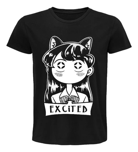 Playera Komi Gato Cute, Camiseta Diseño Adorable