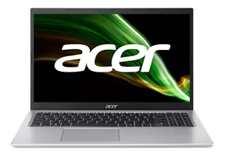 Laptop Acer Aspire 5 A515-56 pure silver 15.6", Intel Core i3 1115G4 4GB de RAM 128GB SSD, Intel UHD Graphics Xe G4 48EUs 1920x1080px Windows 10 Home