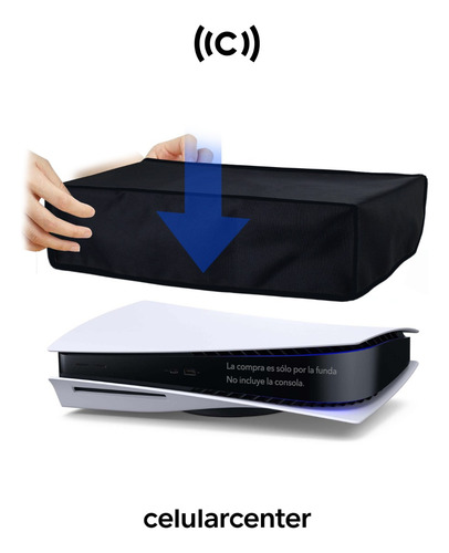 Funda De Protección Cubrepolvo Para Ps5 Play 5 Horizontal