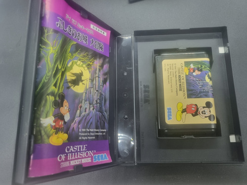Castle Of Illusion Starring Mickey Mouse Sega Mega Drive Jap (Usado)