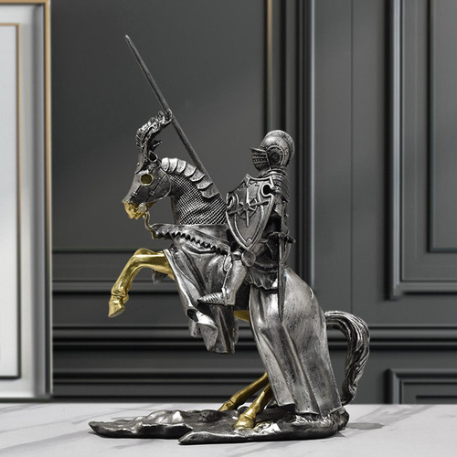 1 Figuritas De Caballero Decorar Estatua Arte Caballero