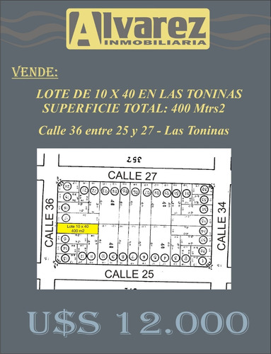 Lote A 13 Cuadras Del Mar