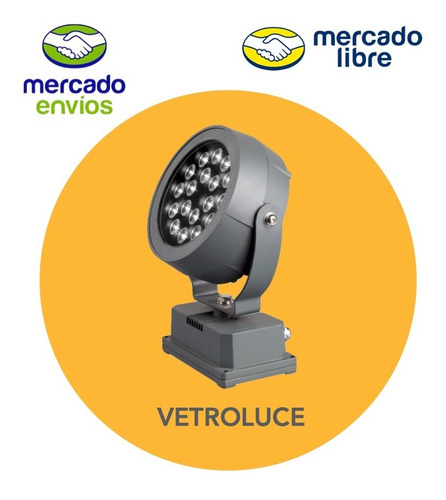Imagen 3 de 3 de Lampara Led Calida 15w Ar111 Le09 Lucciola