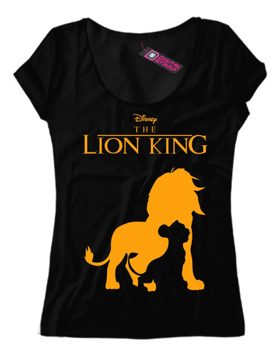 Remera Mujer The Lion King El Rey Leon Disney T18 Premium