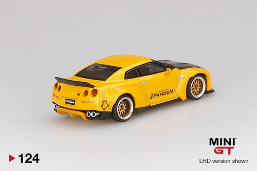 Imagem 3 de 4 de Nissan Gtr Liberty Walk - 1:64 - Mini Gt
