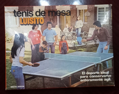 Antiguo Tenis De Mesa Luisito Ping Pong 