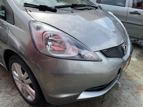 Imagem 6 de 15 de Honda Fit Ex 1.5 Cinza 2010