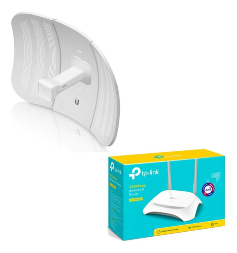 Imagen 1 de 1 de Super Combo Antena Litebeam M5 23dbi + Router Tl-wr840n Wisp