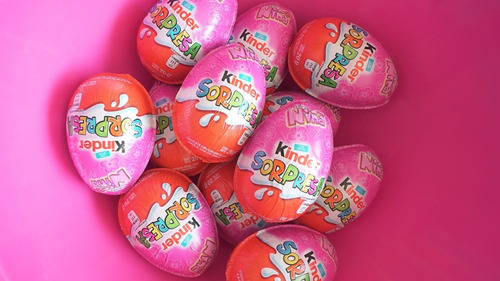Huevo Kinder Sorpresa 8 Pz Niña