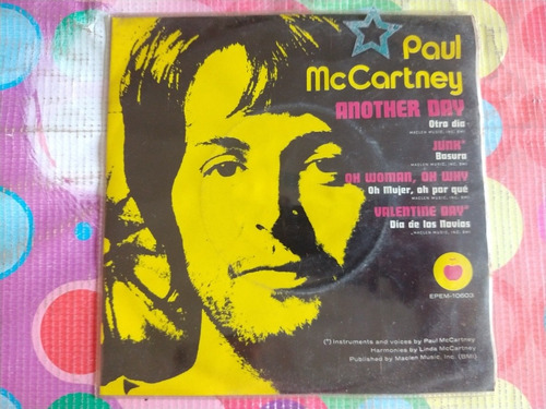 Paul Mccartney Lp Another Day V