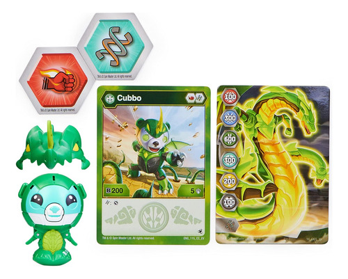 Spin Master Bakugan, Dragonoid Cubbo Pack, Bakugan Evolution