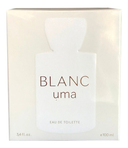 Perfume Uma Blanc X 100ml - Eau De Toilette Para Mujer