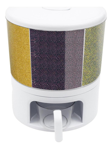 Dispensador De Granos Rotatorio 360° Juoptgj 11kg 6