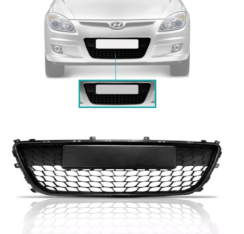 Grade Central Parachoque Hyundai I30 2009 2010 2011 2012 