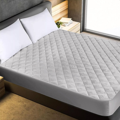 Cubrecolchón Impermeable 1.5 Plazas + Funda De Almohada