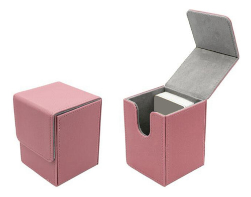 Caja De Baraja De Cartas,contenedor De Tarjetas,tarjeta Rosa