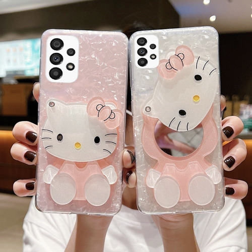 Funda De Teléfono Kitty1 Cat Mirror For Samsung1