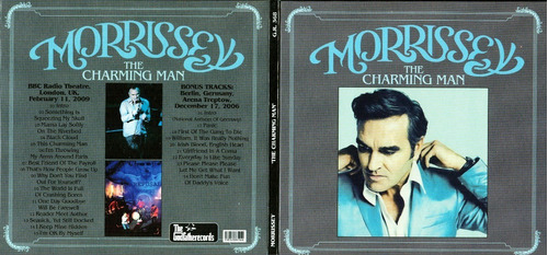 Morrissey Cd Londres 2009+berlin 2006 Sbd Trifold Cerrado 