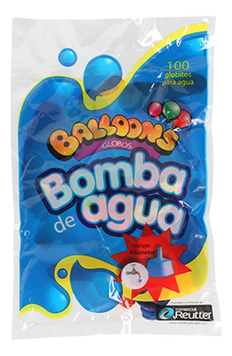 100 Bombitas De Agua Balloons + Adaptador Para La Llave