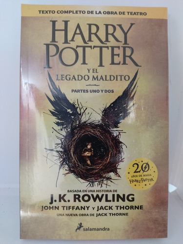 Imagen 1 de 2 de Harry Potter Y El Legado Maldito