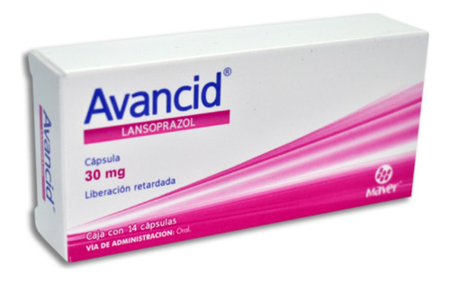 Lansoprazol 30 Mg Avancid Liberación Retardada 14 Cápsulas