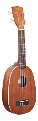 Kala Ka-p Ukelele De Piña De Caoba, Natural, Soprano