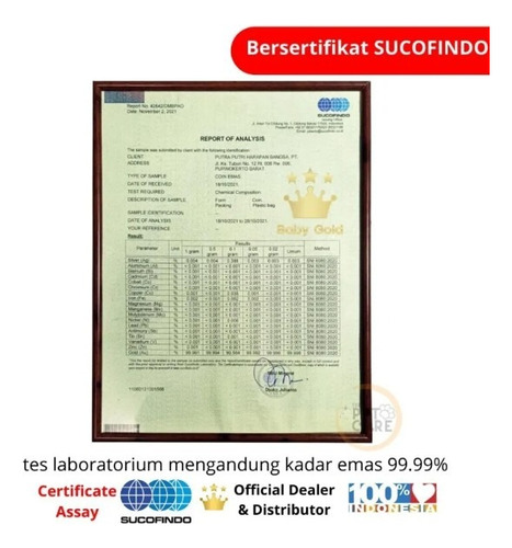 Oro Puro 24k Mini Moneda Certificada Corona Real 0.02 Gramos