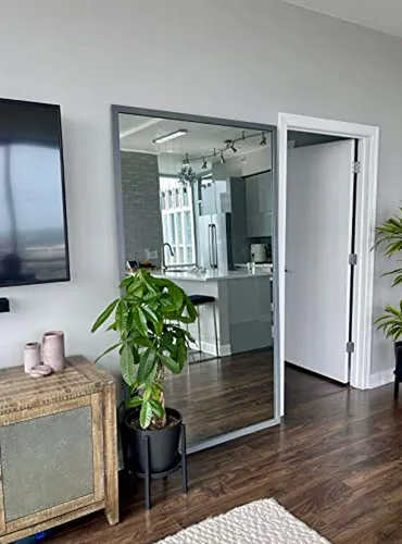 Espejo De Piso Rectangular Extra Grande (90 X 40 , Pintura