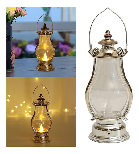 Lámpara De Aceite Led De Linterna Sin Llama Colgante