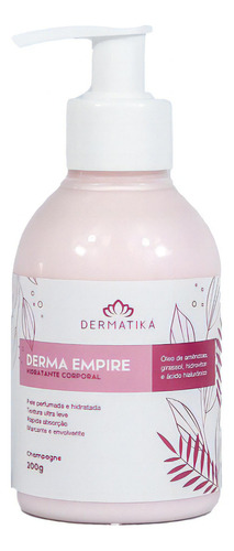  Hidratante Corporal Derma Empire Champagne 200g