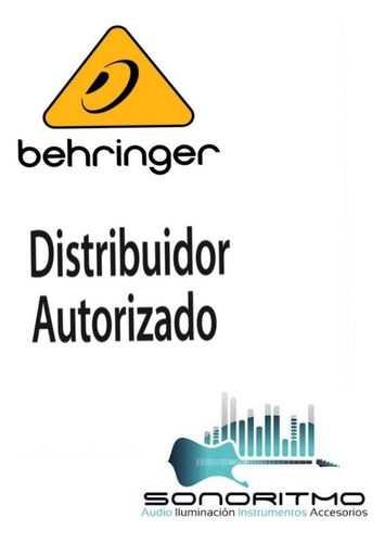 Behringer 1204usb Consola Mezcladora 12 Entradas Y 2/2 Buses