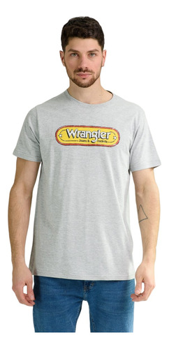 Remera Algodon Hombre Wrangler Ss Star Vintage