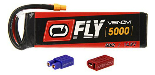 Batería Lipo Venom Fly 5000mah 14.8v - Xt60/deans/ec3