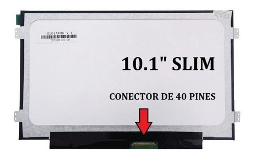 Pantalla 10.1 Slim 40 Pines 