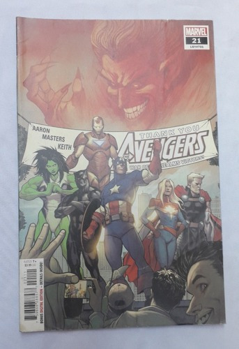 Historieta Comic ** Avengers ** Nº 21 Marvel Ingles Stan Le