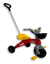 Comprar Rondi Mi Primer Triciclo Reforzado Con Barra Y Portaobjetos Color Rojo