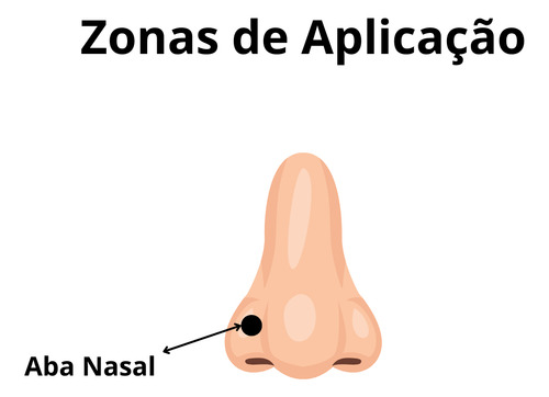 Piercing D´ring Argola Titanio Nariz Aba Nasal 0.8x10mm Cor Prateado
