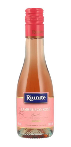 Pack De 4 Vino Rosado Riunite Lambrusco Rose 187 Ml