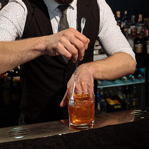 Cuchara De Bar Muddler Para Cócteles, 2 Unidades, 9 Pulgadas