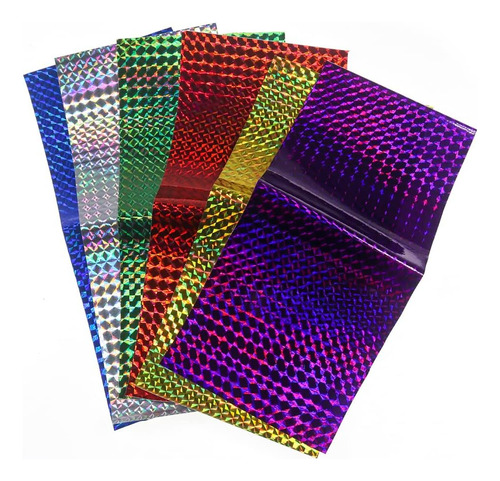 12 Escamas Holográficas Multicolor Para Filmación Diy