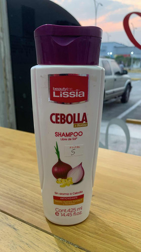 Shampoo De Cebolla De Lissia 425ml