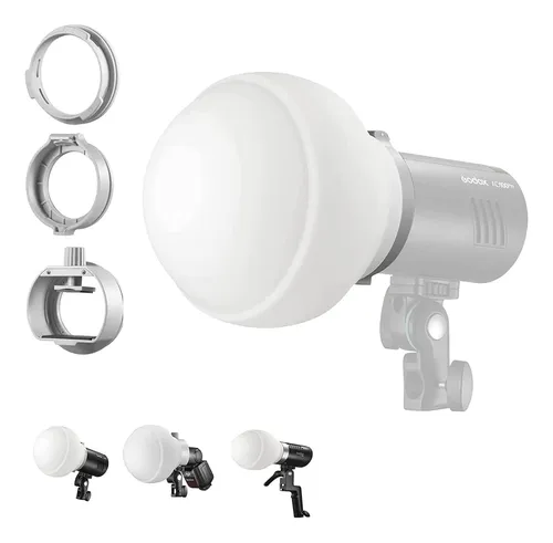 Godox Ml-cd15 - Kit De Difusor De Cúpula Para Luz De Flash.