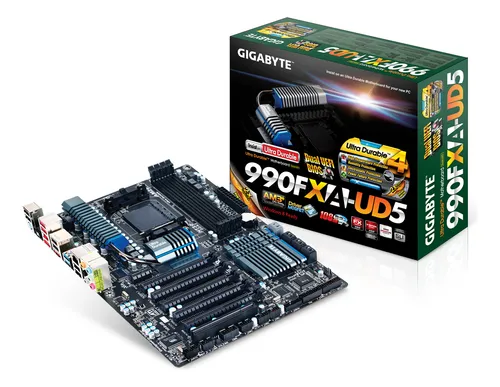 Motherboard Gigabyte Ga-990fxa Ud5 Am3+ Ddr3 Envío 2