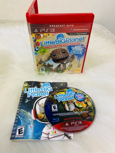 Playstation 3 Jogo Midia Fisica - Little Big Planet