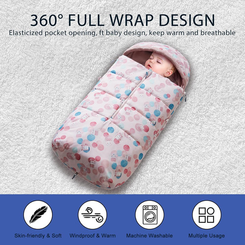 Saco De Dormir Universal Para Cochecito, Saco De Dormir Para