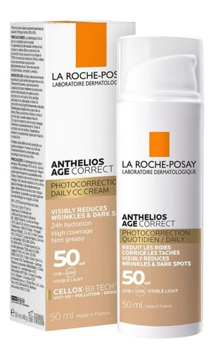  Anthelios Age Correct La Roche Posay Fps50 Con Color 50ml