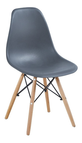 Set De 4 Sillas Modernas Eames Varios Colores Begônia
